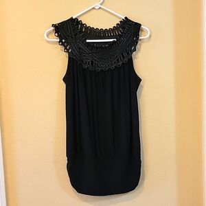 Black Sleeveless blouse